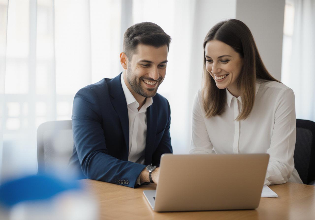 Team di HR Consulting al lavoro in un ufficio moderno a Roma